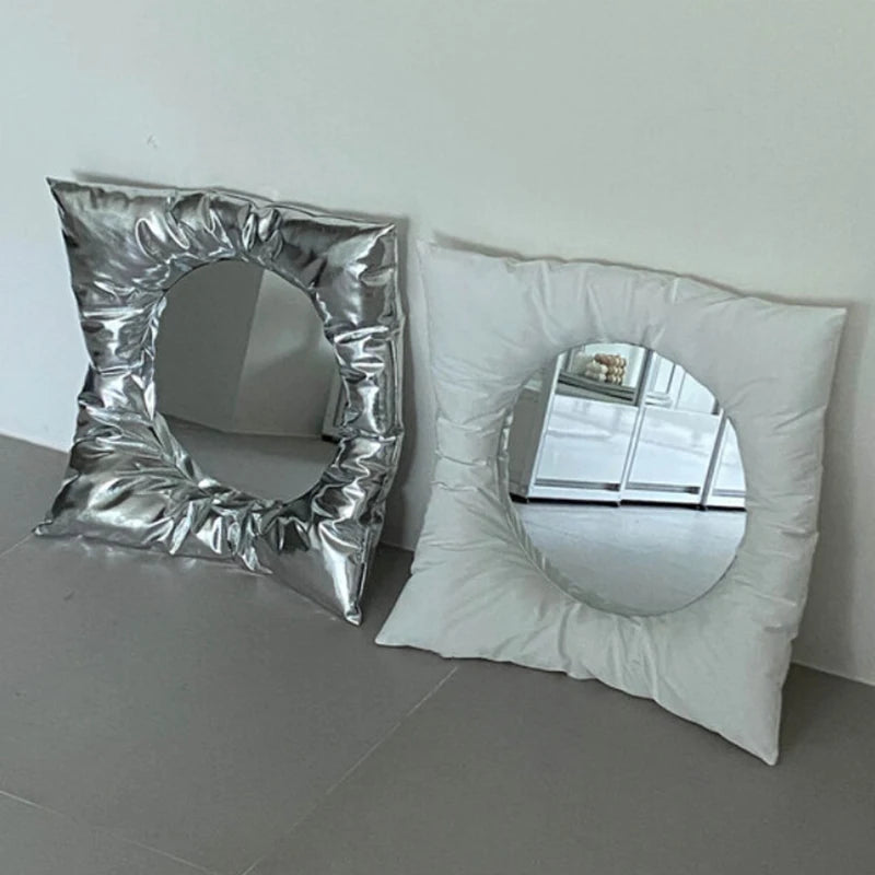 Silver Pillow Mirror