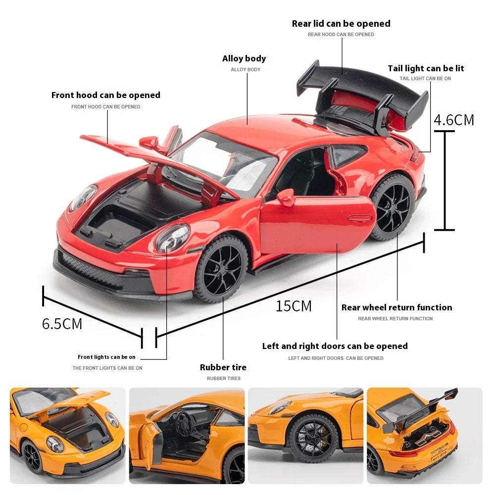 Porsche 911 Replica Model Sports Car