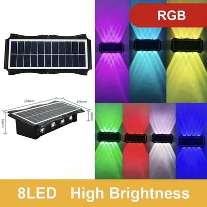 Outdoor Solar Wall Light