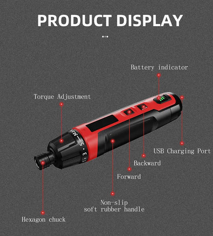 Rechargeable Cordless Screwdriver