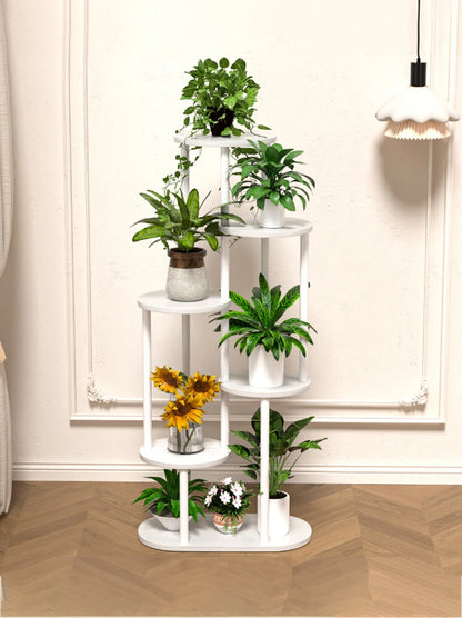 Wood Multi-tiered Plant Stand