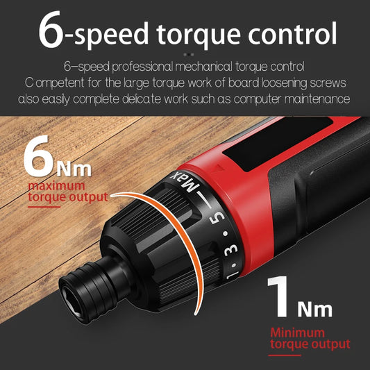 Rechargeable Cordless Screwdriver