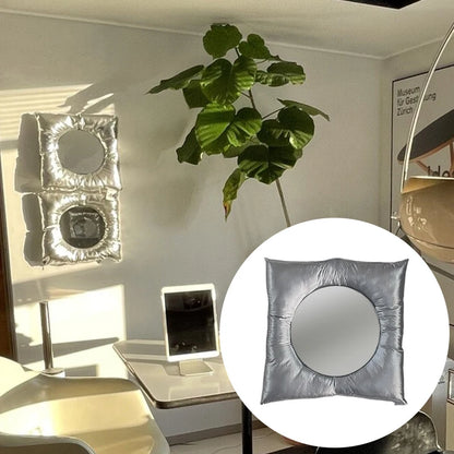 Silver Pillow Mirror