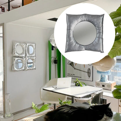 Silver Pillow Mirror