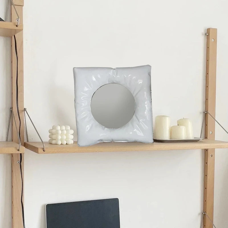 Silver Pillow Mirror
