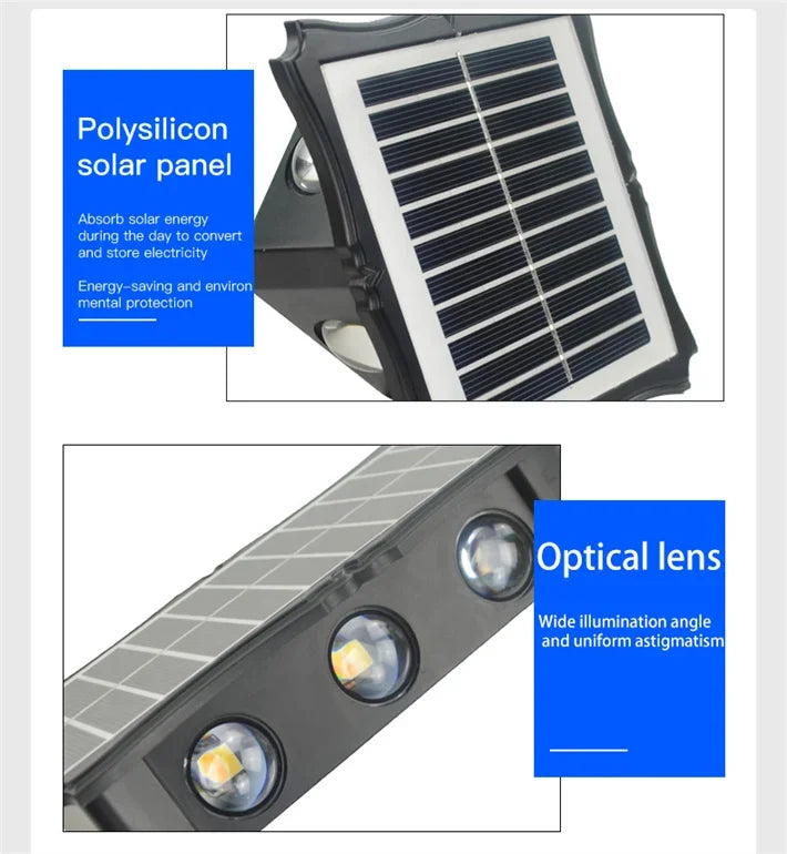 Outdoor Solar Wall Light