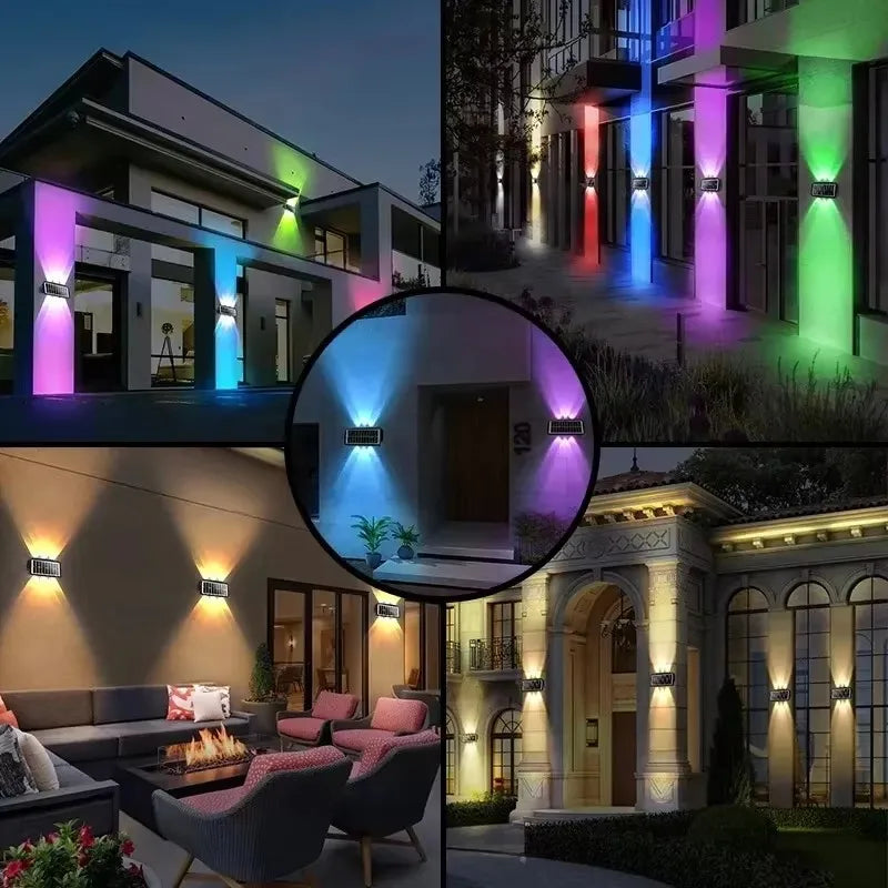Outdoor Solar Wall Light