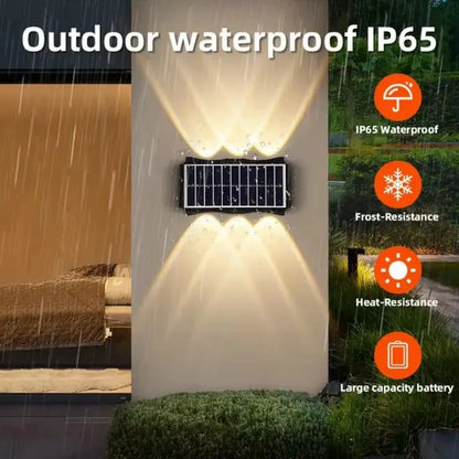 Outdoor Solar Wall Light