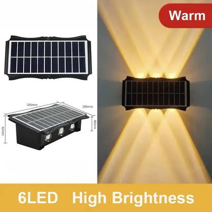 Outdoor Solar Wall Light