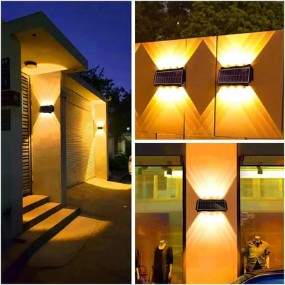 Outdoor Solar Wall Light