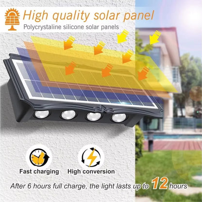 Outdoor Solar Wall Light