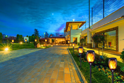 Solar Outdoor Courtyard flame light