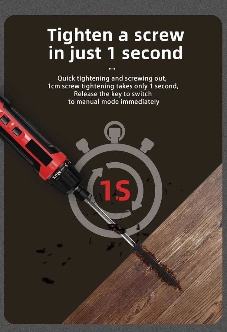 Rechargeable Cordless Screwdriver