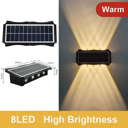 Outdoor Solar Wall Light