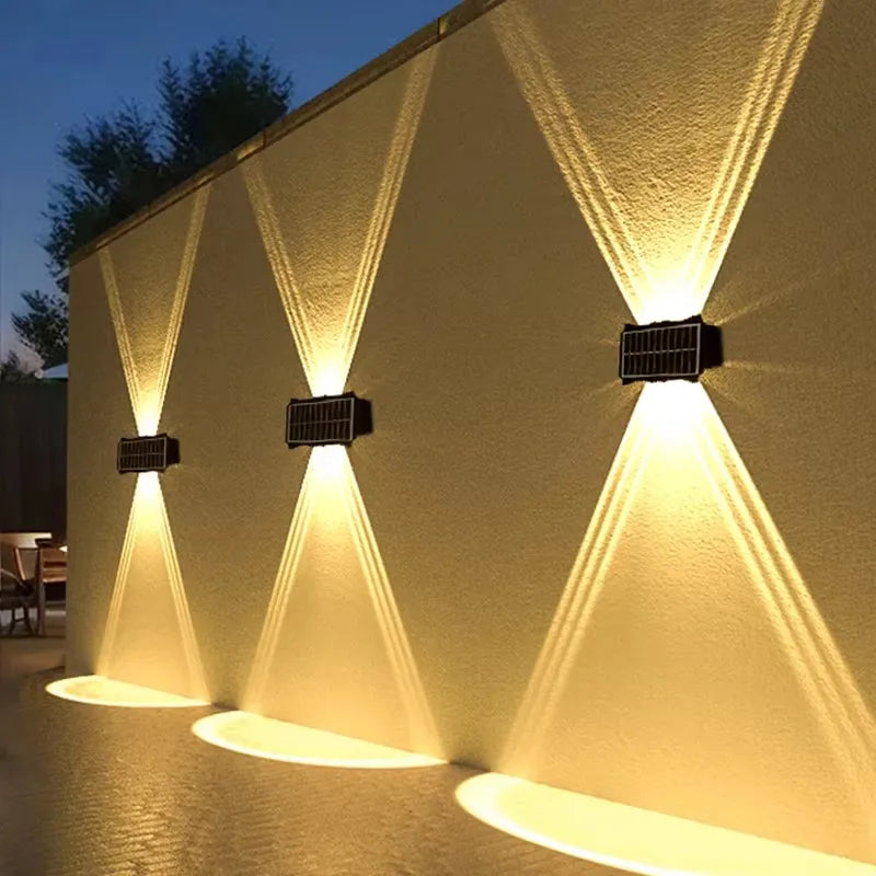 Outdoor Solar Wall Light