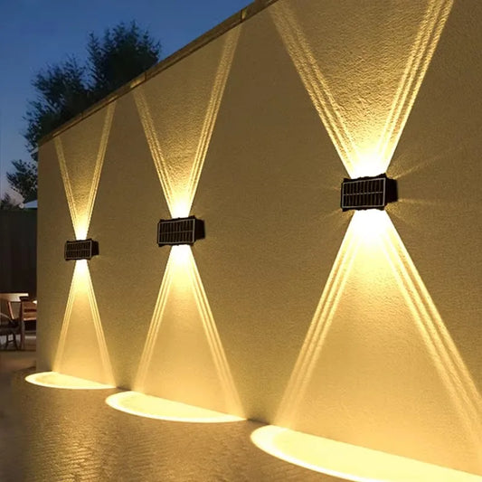 Outdoor Solar Wall Light