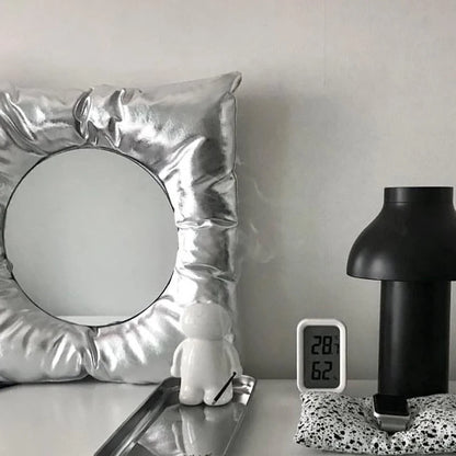 Silver Pillow Mirror