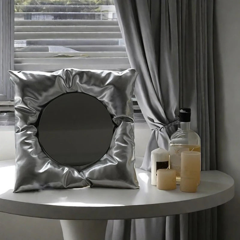 Silver Pillow Mirror