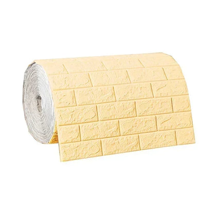 Self Adhesive 3D Brick Wallpaper