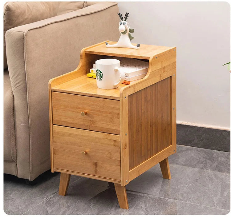 Bamboo Bedside Table