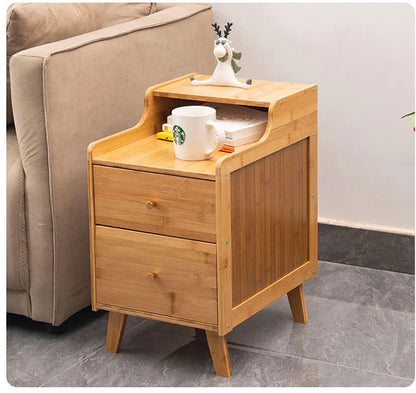 Bamboo Bedside Table