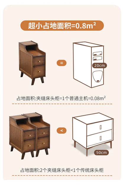Bamboo Bedside Table