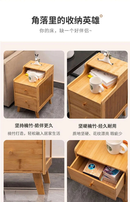 Bamboo Bedside Table