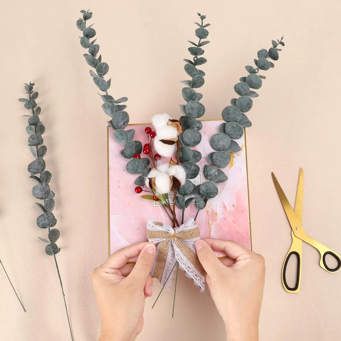 Artificial Eucalyptus Leaves