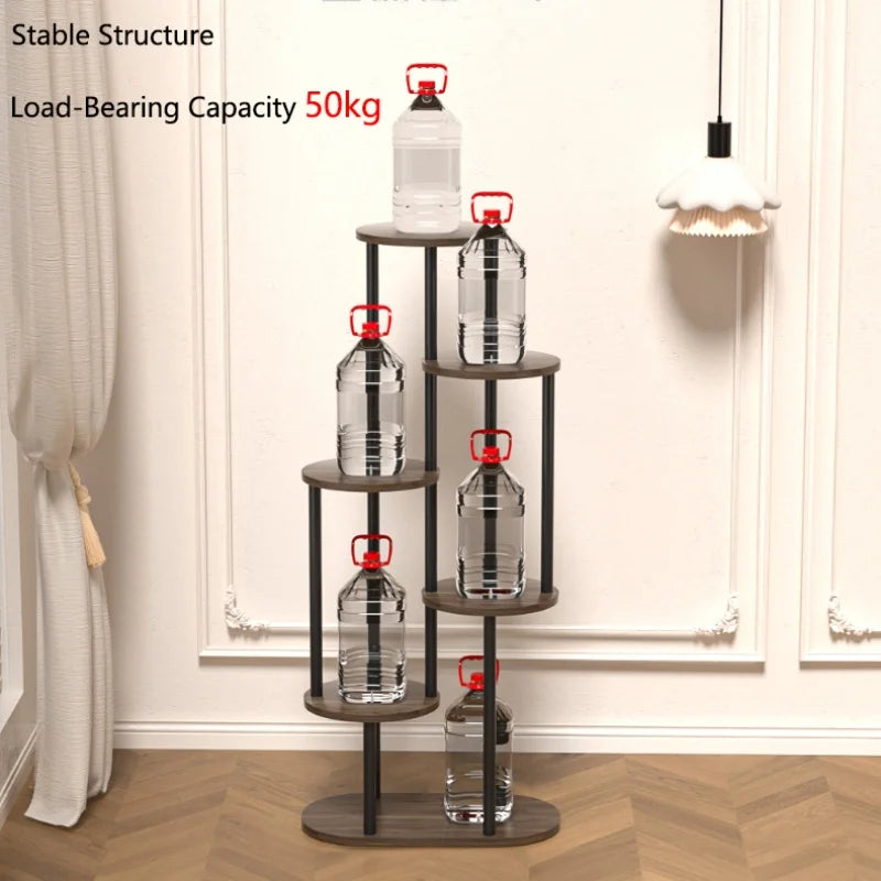 Wood Multi-tiered Plant Stand