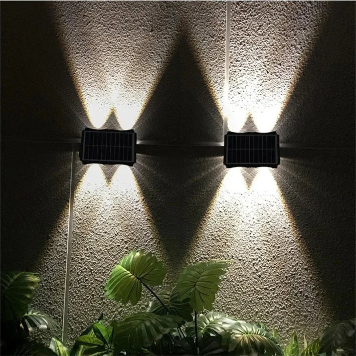 Outdoor Solar Wall Light