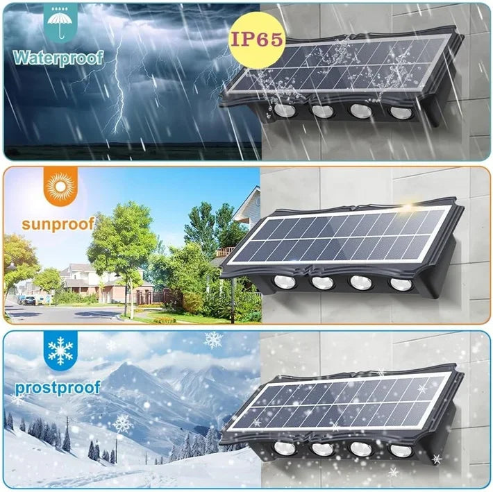 Outdoor Solar Wall Light