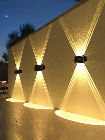 Outdoor Solar Wall Light