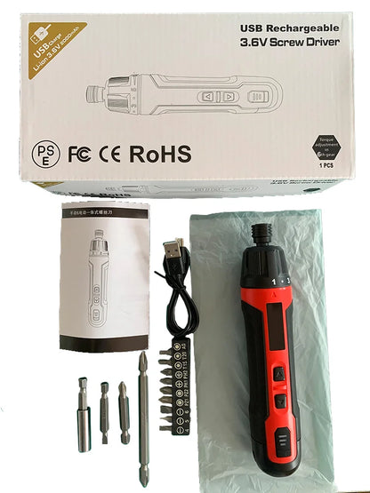Rechargeable Cordless Screwdriver